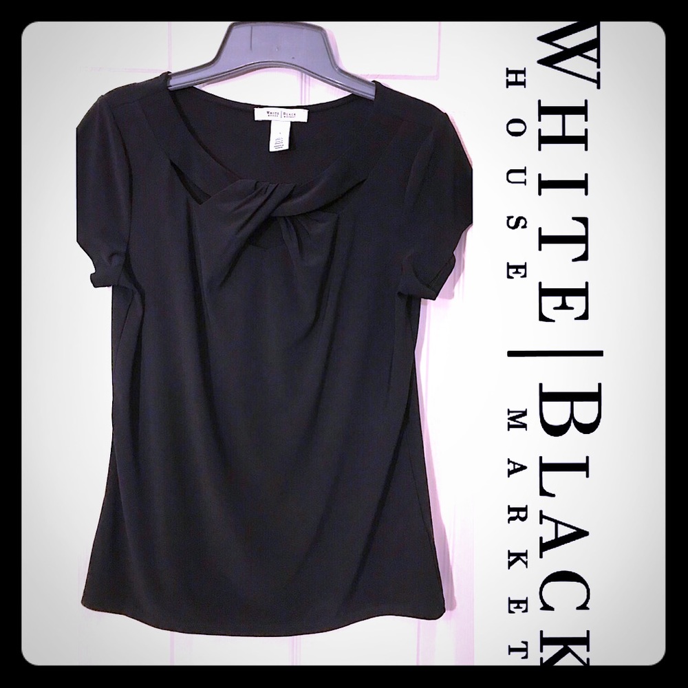 White House Black Market Short sleeve blouse